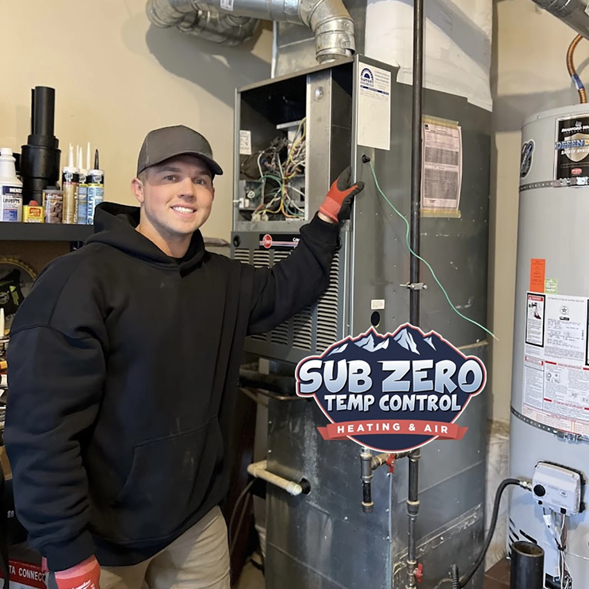 Sub Zero Temp Control service van in Vancouver, WA